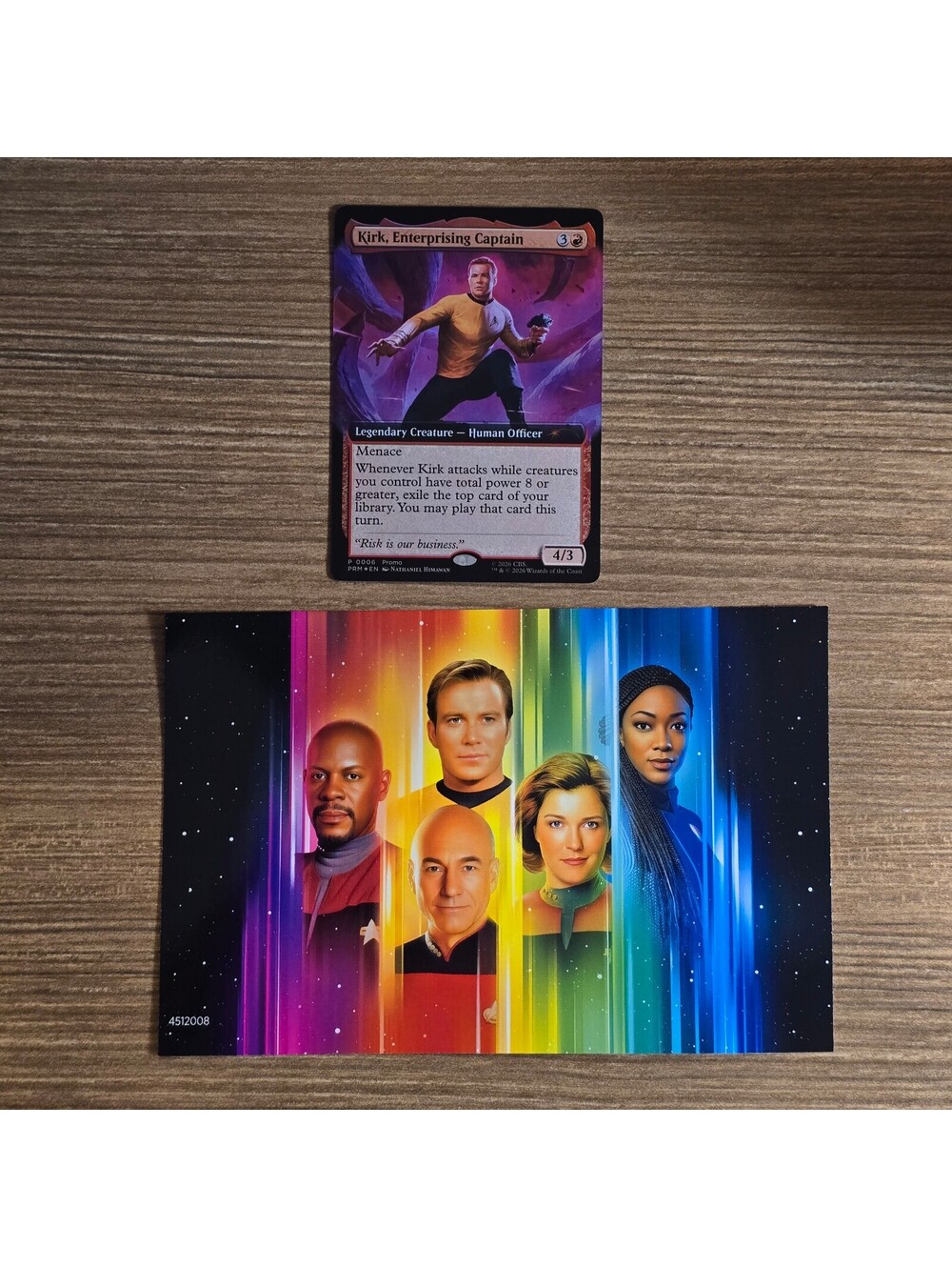 SDCC 2026 MTG - Kirk, Enterprising Captain - Star Trek Promo 0006